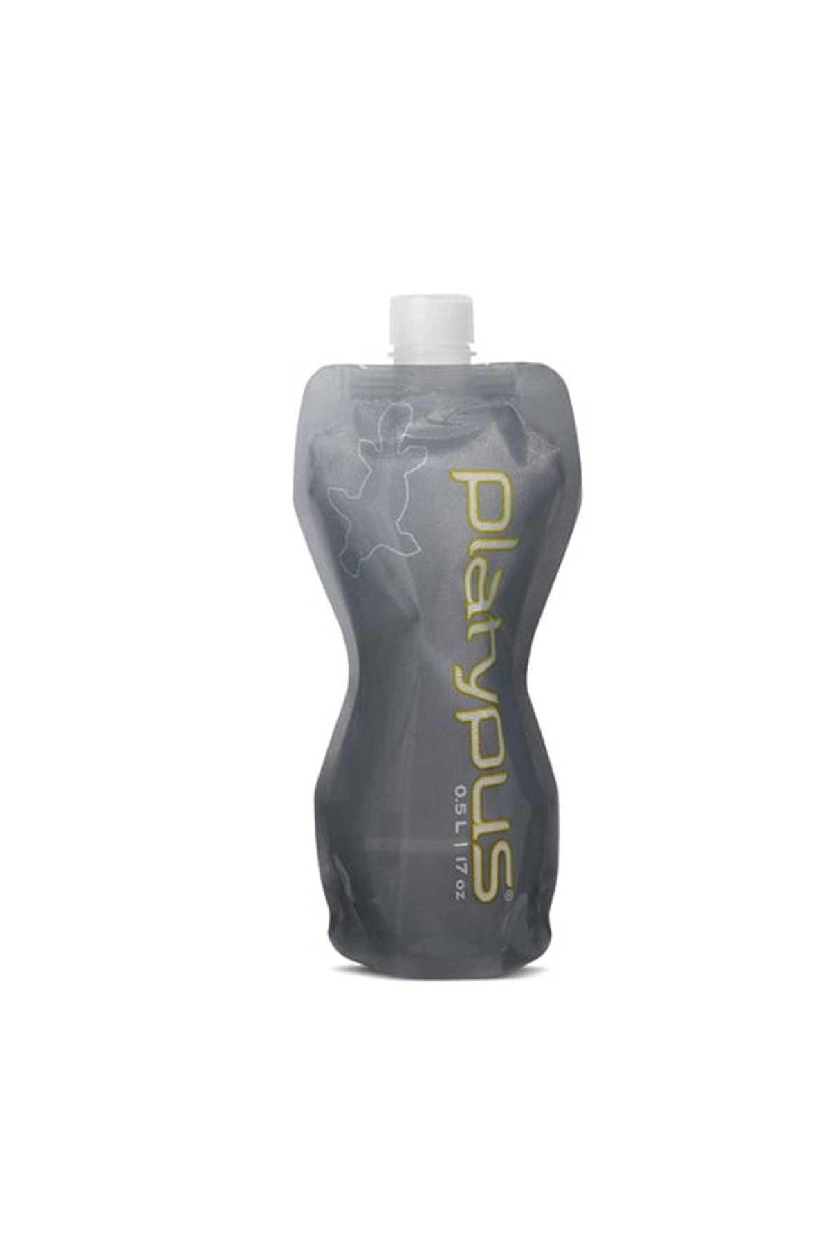 PLATYPUS Softbottle 1 L Gray w/Closure Cap Su Şişesi Gray
