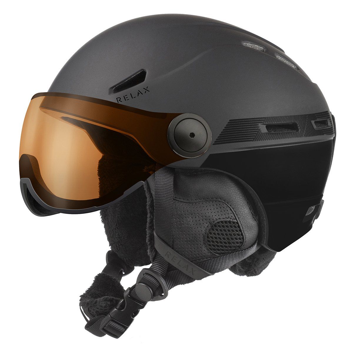 Relax Patrol Visor Kayak Kaskı - Black