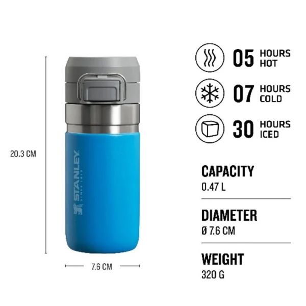 Stanley The Quick Flip Paslanmaz Çelik Termos 0,47 LT