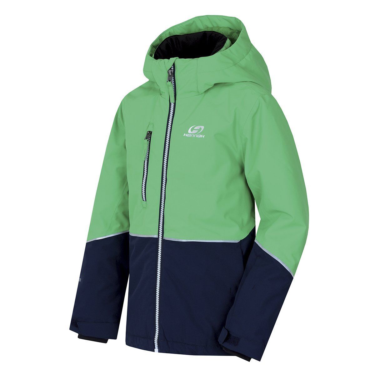 Hannah Anakin Jr Çocuk Kayak Mont - Classic Green-Dress Blue