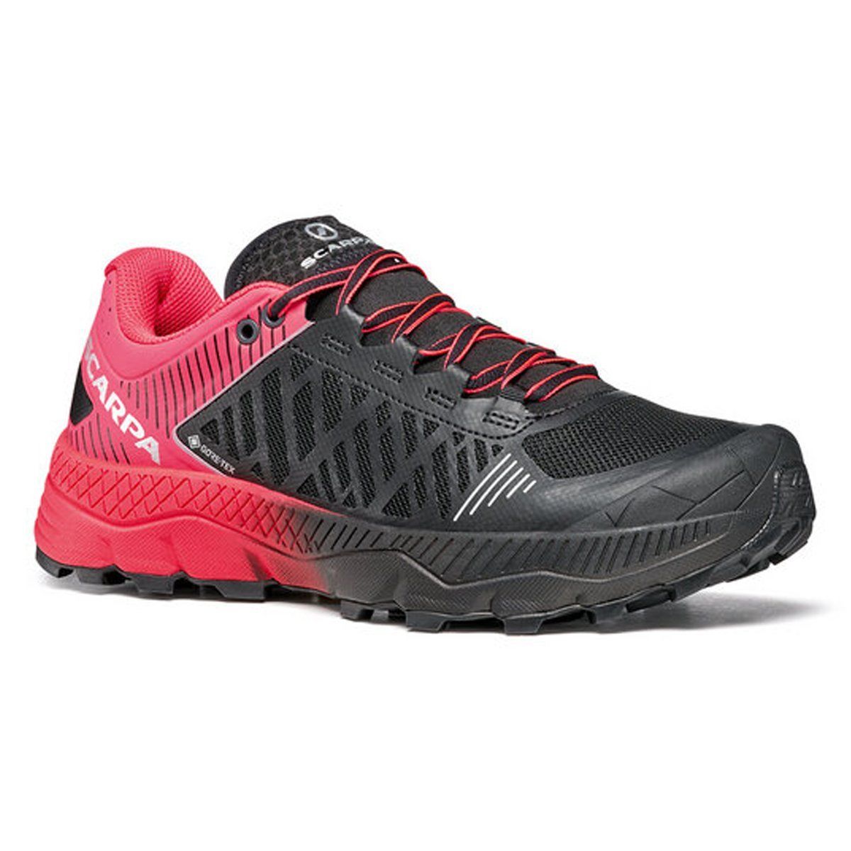Scarpa Spin Ultra Gore-Tex WMN Kadın Koşu Ayakkabısı Bright Rose Fluo - Black