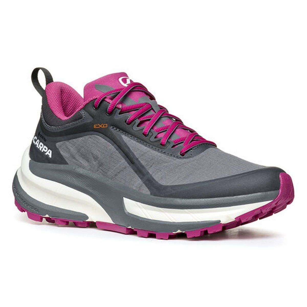 Scarpa Golden Gate ATR Gore-Tex Kadın Koşu Ayakkabısı Anthracite - Magenta