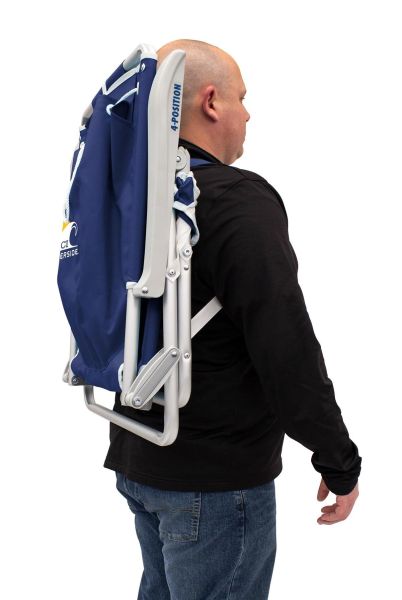 Gci Outdoor Backpack Beach Chair™  4 Kademeli Katlanır Plaj Sandalyesi