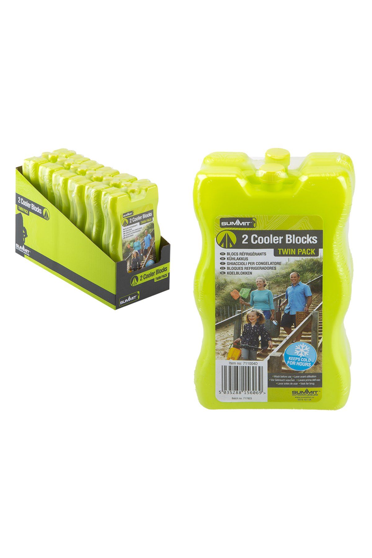 Summit 200ML Twin Cooler Blocks Buz Kaseti 2li Paket
