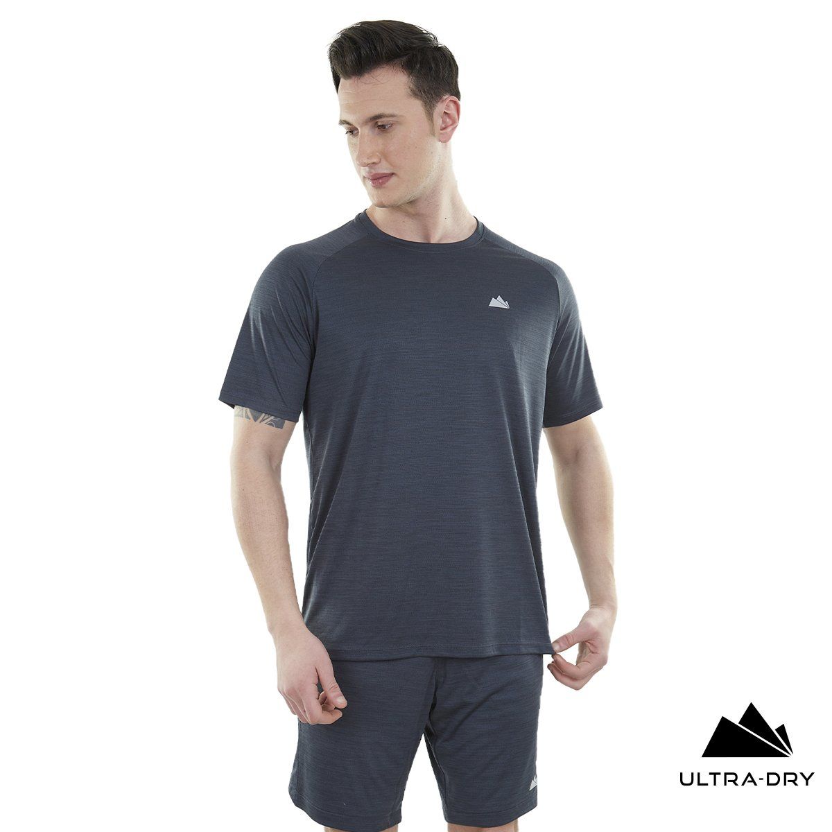 Alpinist Mission Ultra Dry Erkek T-Shirt Antrasit