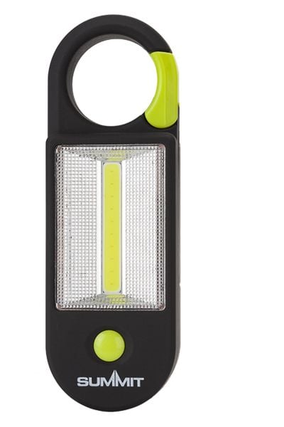 Summit Dual function Karabinalı Çift İşlevli Panel Işık ve Fener Black