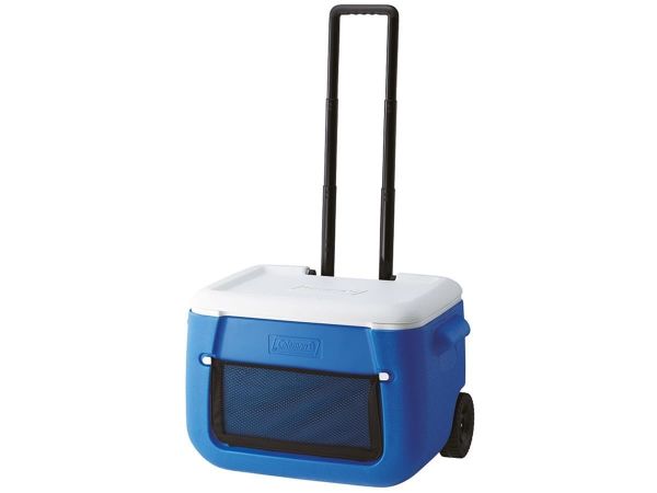 Coleman Poly-Lite Wheeled Mesh Tekerlekli Soğutucu Buzluk  50 QT  47.3 Lt