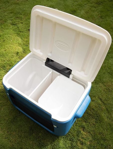 Coleman Poly-Lite Wheeled Mesh Tekerlekli Soğutucu Buzluk  50 QT  47.3 Lt