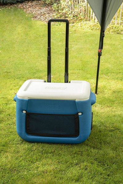 Coleman Poly-Lite Wheeled Mesh Tekerlekli Soğutucu Buzluk  50 QT  47.3 Lt
