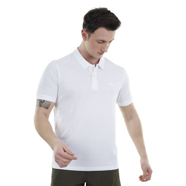 Alpinist Edge Erkek Polo T-Shirt Beyaz