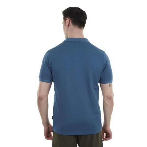 Alpinist Edge Erkek Polo T-Shirt  İndigo