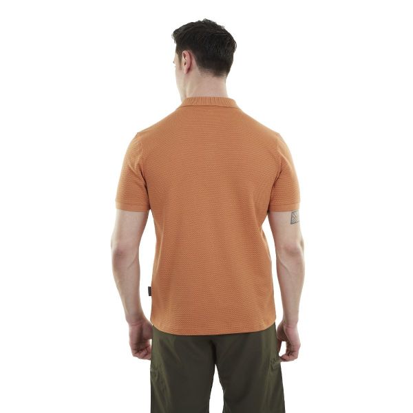 Alpinist Edge Erkek Polo T-Shirt Kiremit