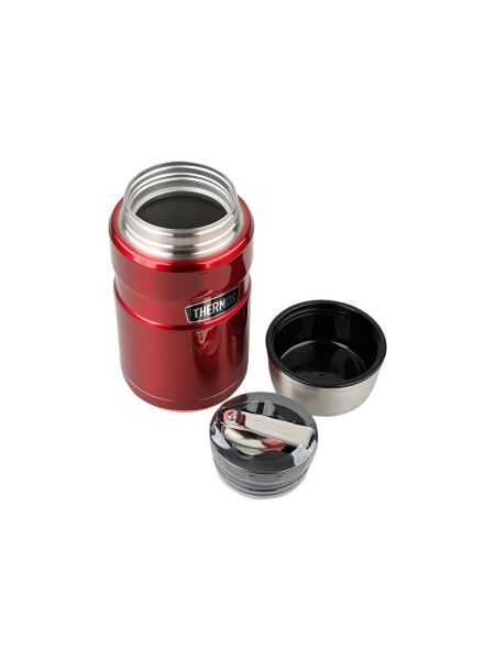 THERMOS SK3021 STAINLESS KING YEMEK TERMOSU 0,71L SK3021MB KIRMIZI