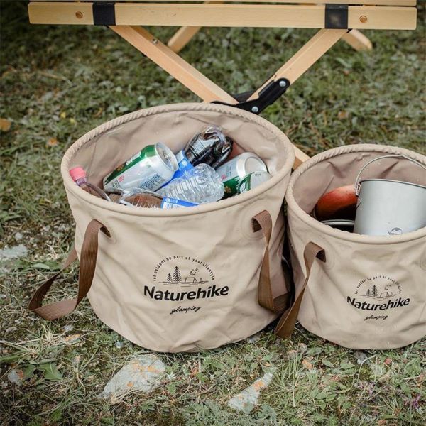 Naturehike Katlanabilir Su Geçirmez Yuvarlak Kamp Kovası