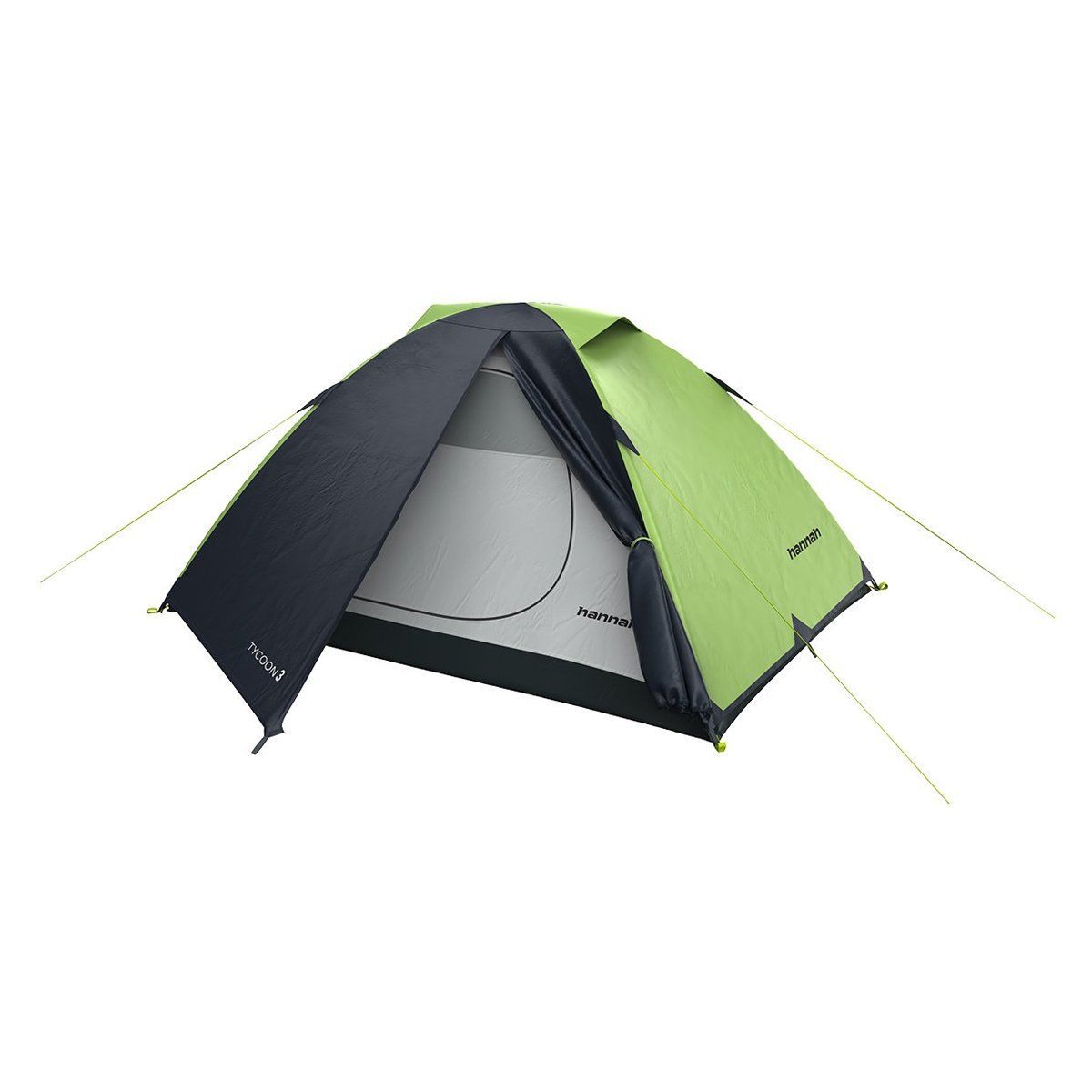 Hannah Tycoon 3 Kişilik Comfort Çadır Spring Green-Cloudy GrayII