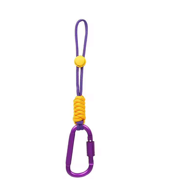 Ergan Outdoor Paracord & Karabinalı Anahtarlık - Mor