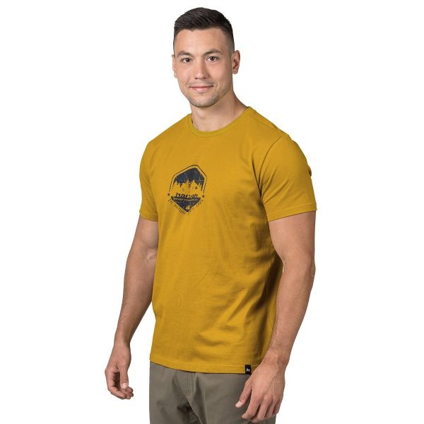 Hannah Ramone Baskılı Erkek T-Shirt Honey