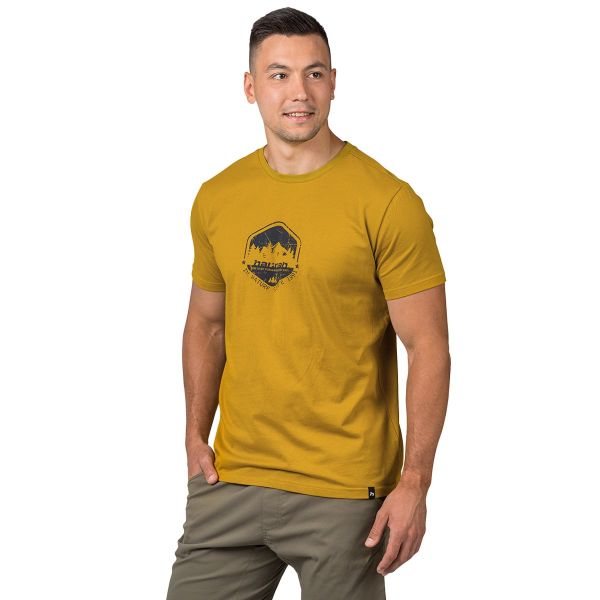 Hannah Ramone Baskılı Erkek T-Shirt Honey