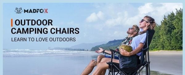 Madfox Dachuan Katlanır Kadın/Çocuk Kamp Sandalyesi