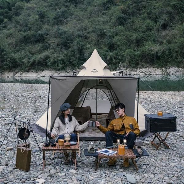 Naturehike Moğol Glamping 4 Kişilik Piramid Çadır