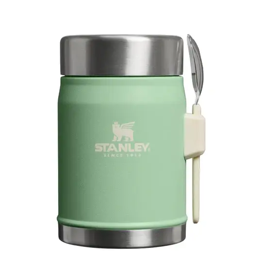 Stanley The Legendary Food Jar + Spork 0.4L / 14oz Pistachio