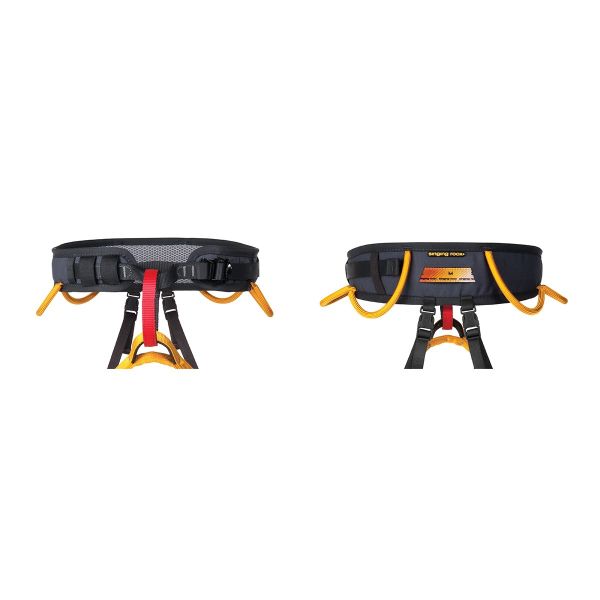 Versa II Harness Black-Orange-Grey