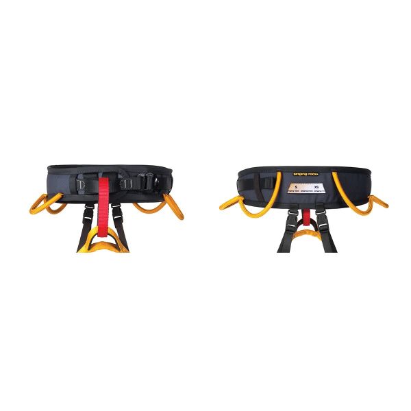 Versa II Harness Black-Orange-Grey