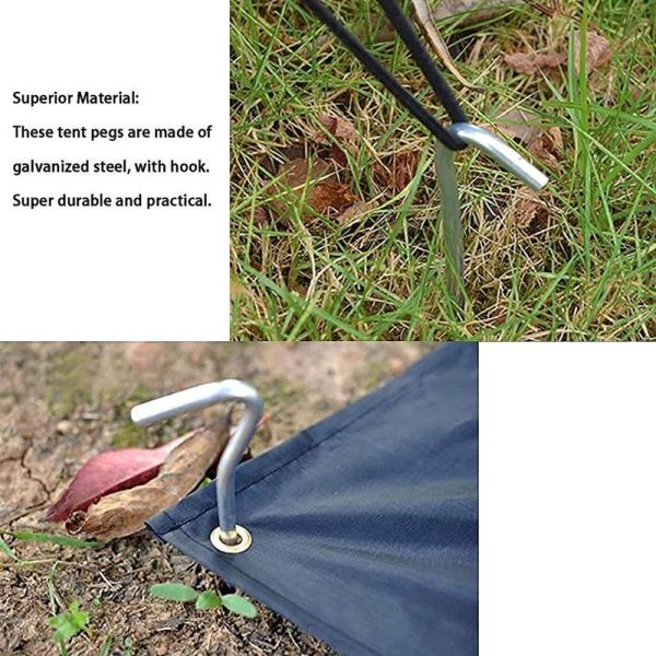 Naturehike C-Kafa 16 cm Çadır Kazığı [8 Pcs]