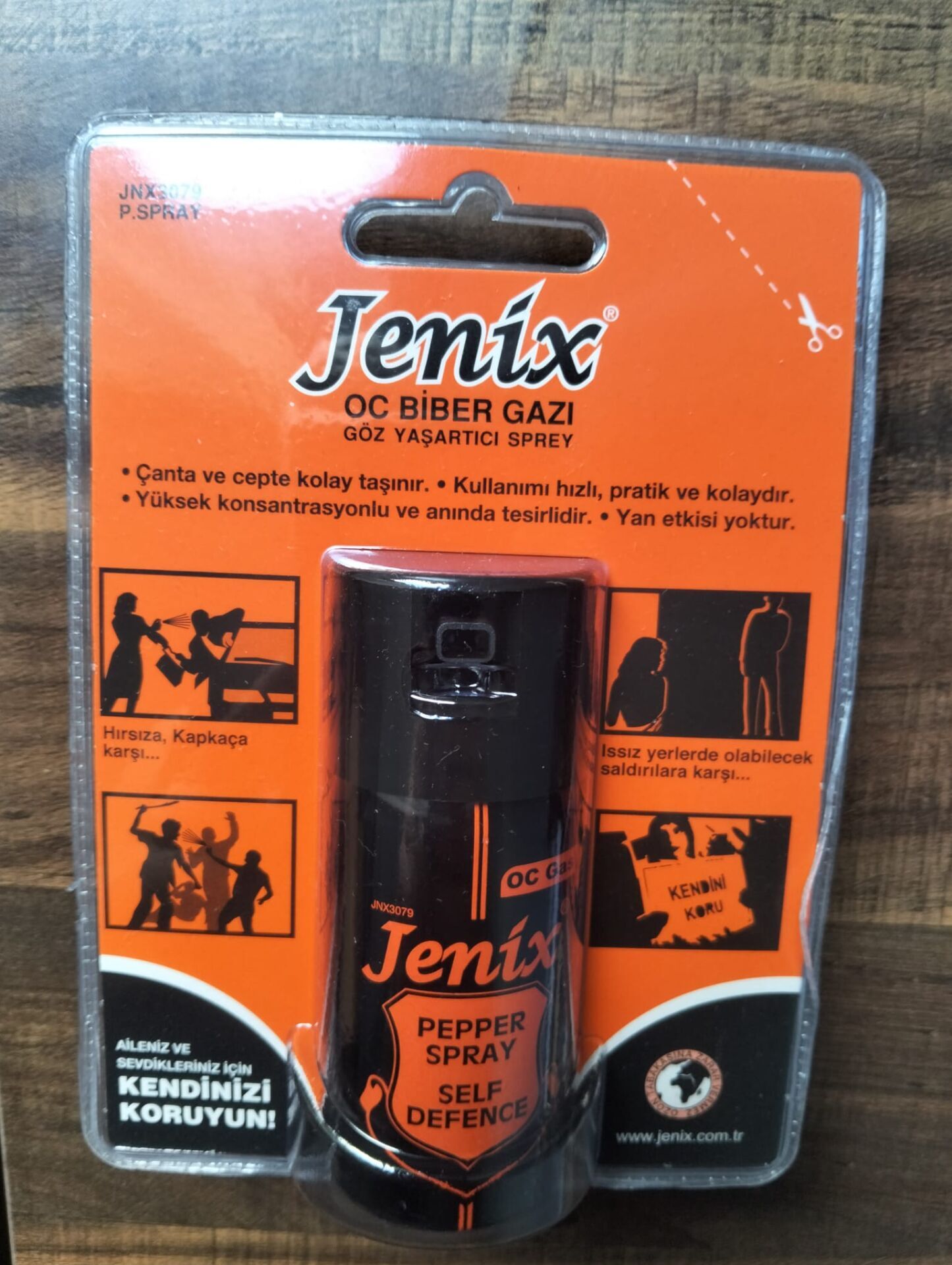 Jenix Biber Gazı Göz Yaşartıcı