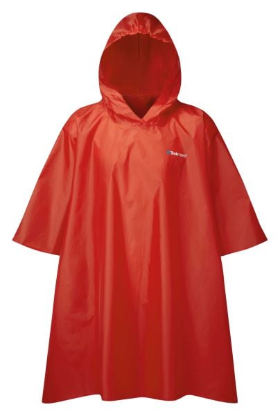 Trekmates Essential Poncho Yağmurluk Kırmızı