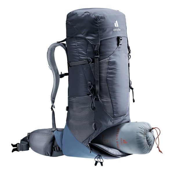 Deuter Aircontact Lite 40 + 10 Litre Sırt Çantası black-marine