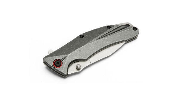 Swiss Tech Aluminum Serrated Folding Knife