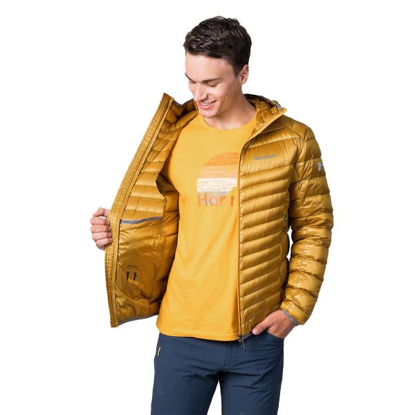 Hannah Arden Erkek Outdoor Mont - goldenyellow