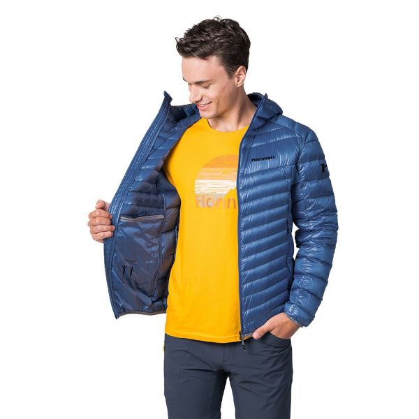 Hannah Arden Erkek Outdoor Mont - Princess Blue
