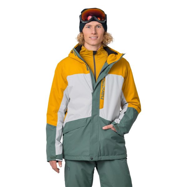 Hannah Garow Erkek Outdoor Mont - Yellow/Forest