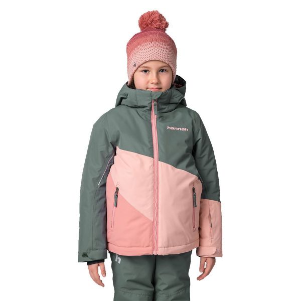 Hannah Kigali Jr Çocuk Kayak Mont - Forest/Mellow