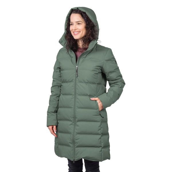 Hannah Gaia Kadın Outdoor Kaz Tüyü Mont Laurel Wreath