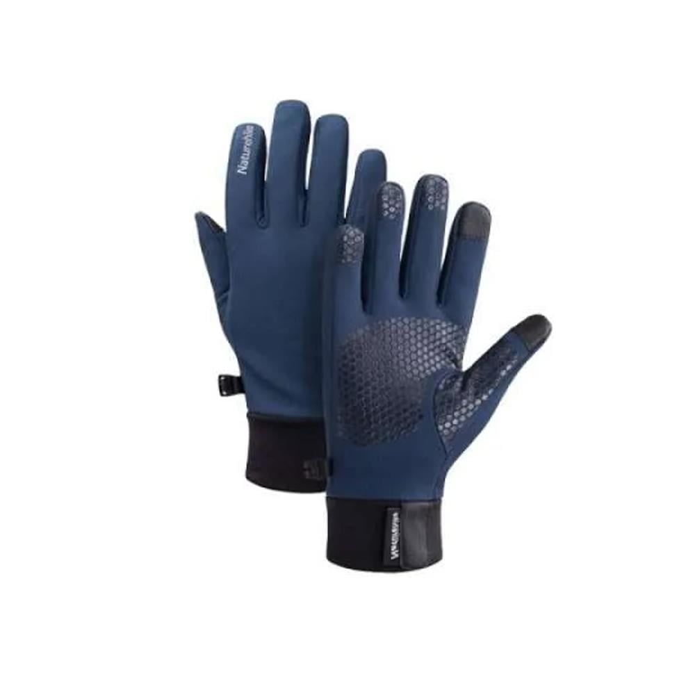 Naturehike Touch Screen Windproof Eldiven - Blue - L
