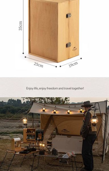 Naturehike Multi Layer Ahşap Kamp Orman Mutfağı