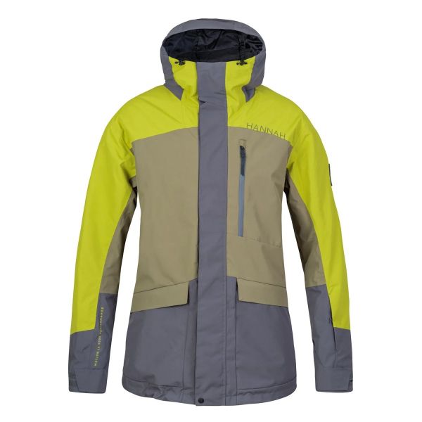 Hannah Garow FD Erkek Outdoor Mont - burntolive/citronelle