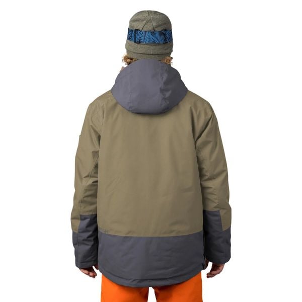 Hannah Patty FD Erkek Outdoor Mont - burntolive/asphalt