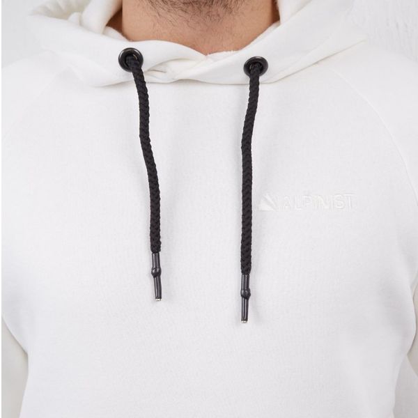 Alpinist Delta Kapüşonlu Sweatshirt - Ekru