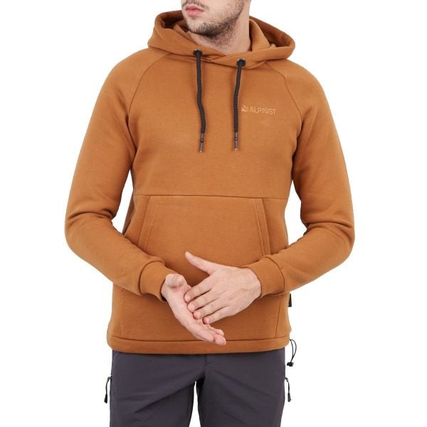 Alpinist Delta Kapüşonlu Sweatshirt - Hardal