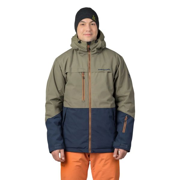 Hannah Freemont Erkek Outdoor Mont - burntolive/moodindigo