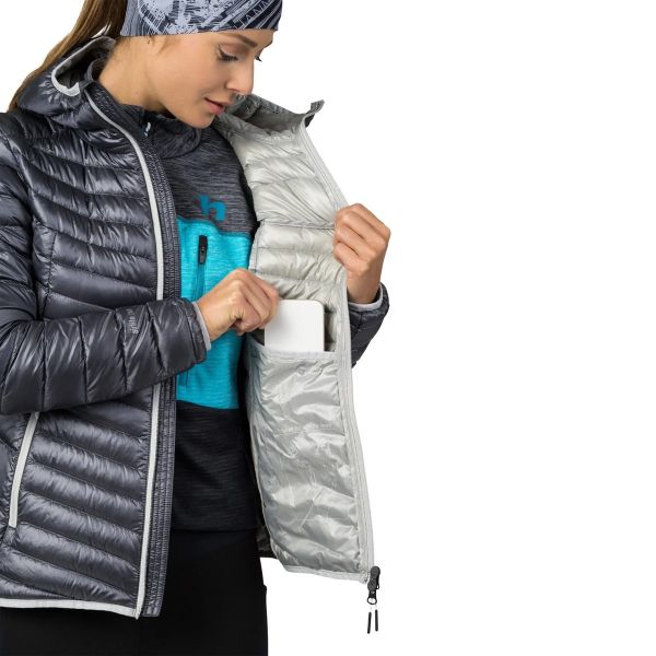 Hannah Ary Kadın Outdoor Mont - Asphalt Stripe