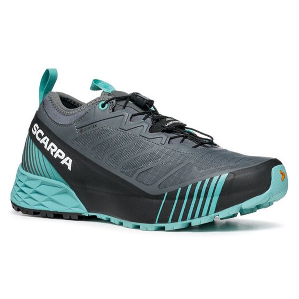 Scarpa Ribelle Run WMN Gore-Tex Kadın Koşu Ayakkabısı Anthracite - Blue