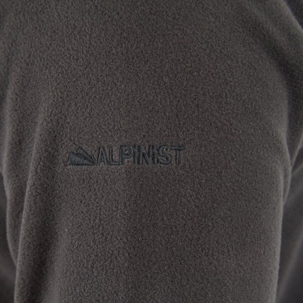 Alpinist Motus Tam Fermuarlı Polar ANTRASİT