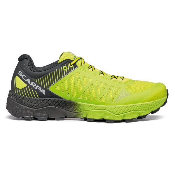 Scarpa Spin Ultra Erkek Koşu Ayakkabısı Acid Lime - Black