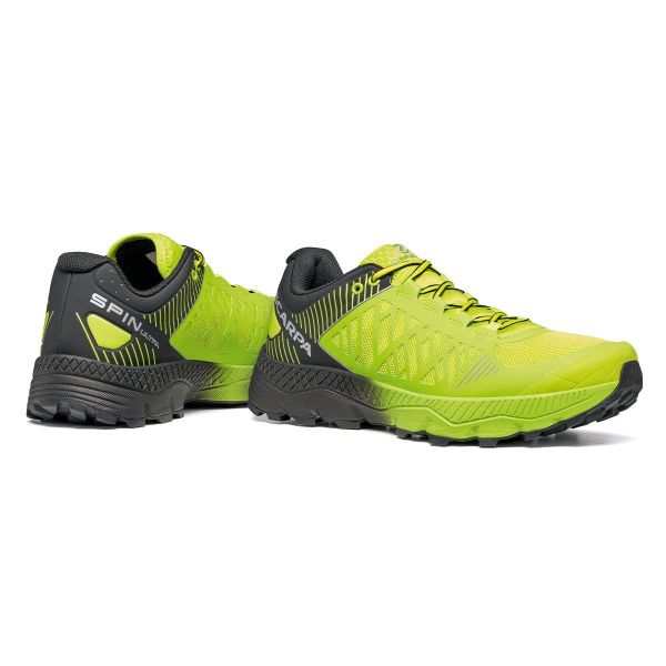 Scarpa Spin Ultra Erkek Koşu Ayakkabısı Acid Lime - Black