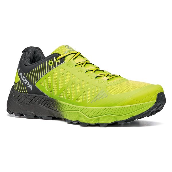 Scarpa Spin Ultra Erkek Koşu Ayakkabısı Acid Lime - Black